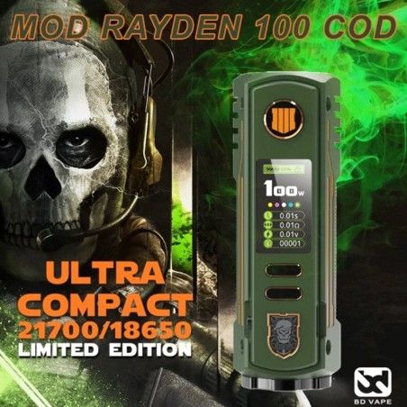 Box Rayden 100 COD Limited Edition  BD Vape