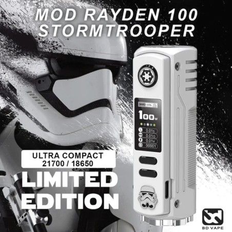 Box Rayden 100 Stormtrooper Limited Edition  BD Vape