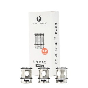 Coils-ub-max-x3-lost-vape-0.15-Ω-(ohm)