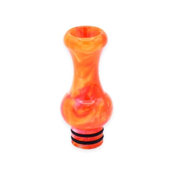 Drip-Tip-510-Vase-Orange-in-Resin-1