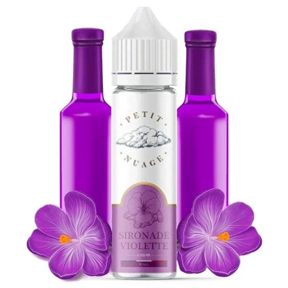 E-liquide Sironade Violette 50ml  Petit Nuage