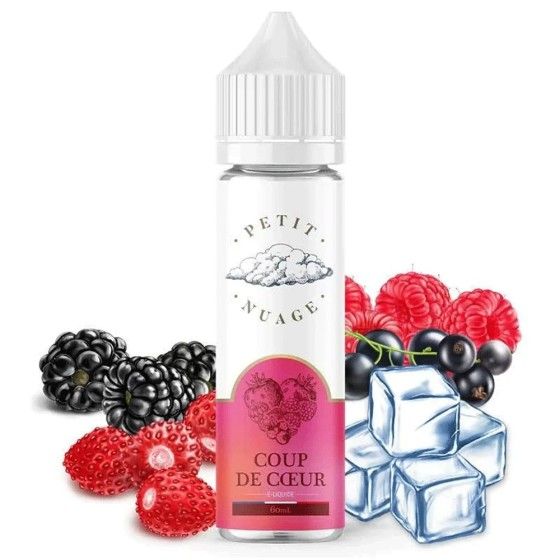 💖 Fall in love with Coup de Coeur, 50ml of allure! #VapeMondial #PetitNuage