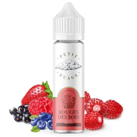 🍓 Dive into the flavor of Woodland Red, 50ml of nature! #VapeMondial #PetitNuage