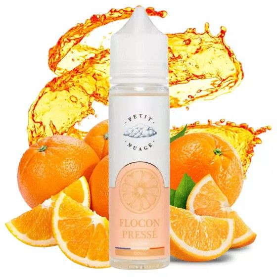 🍊 Refresh with Pressed Orange, 50ml of vitality! #VapeMondial #PetitNuage