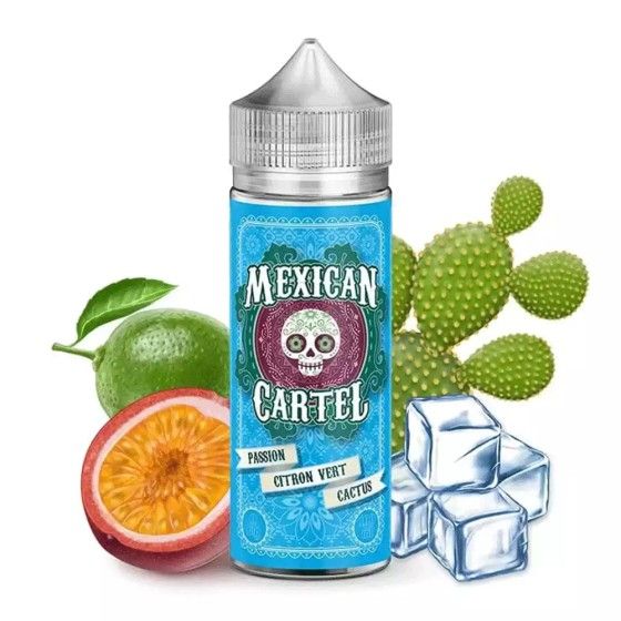 🥭🍋🌵 E-liquide Passion Citron Vert Cactus 100ml Mexican Cartel