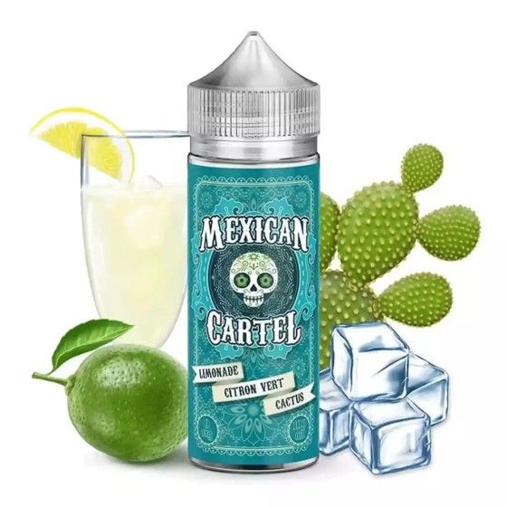 🍋🌵 E-liquid Lime Cactus Lemonade 100ml Mexican Cartel