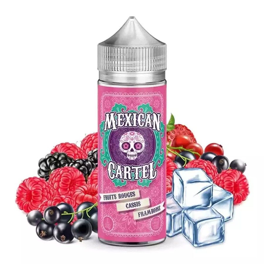 E-liquide Fruits Rouges Cassis Framboise 100ml  Mexican Cartel Mexican Cartel | 23,00 €