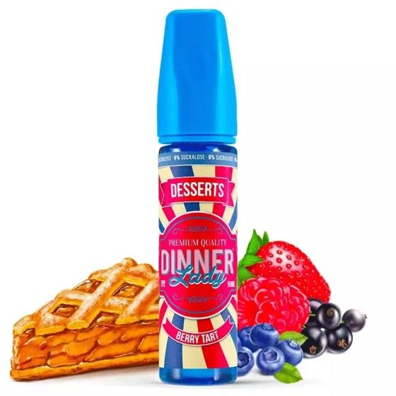 E-liquide Berry Tart 50ml Dinner Lady Dinner Lady | 20,90 €