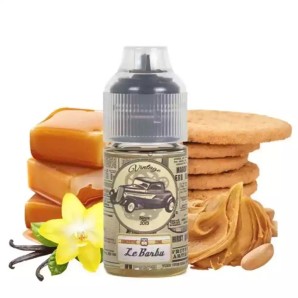 🍰🥜Concentrate Le Barbu 30ml Vintage by Juice 66 - Golden cake, peanut butter, vanilla, caramel