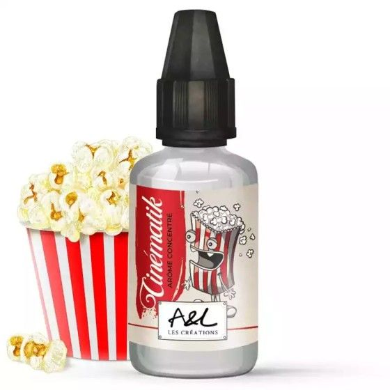 🍿🎥 Arôme Concentré Cinematik 30ml Les créations by A&L