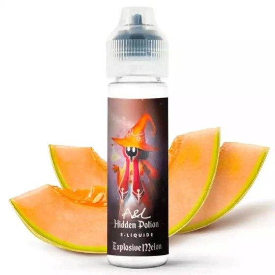 🍈💥 E-liquid Explosive Melon 50ml Hidden Potion by A&L