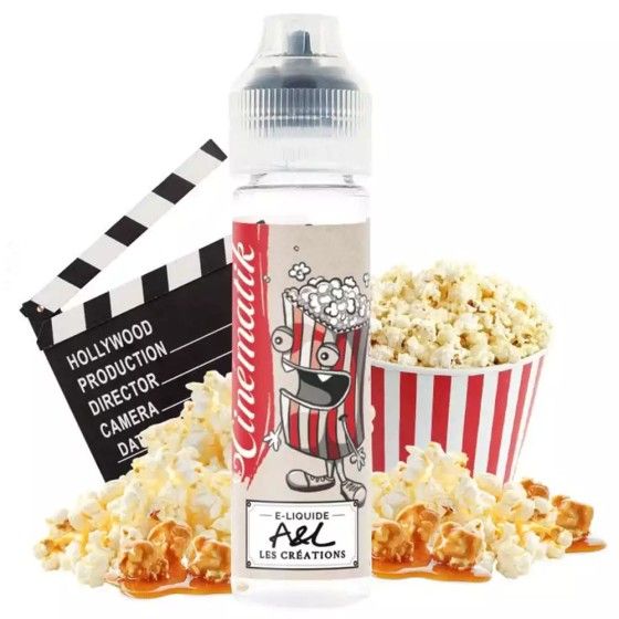 🍿🍯 E-liquide Cinematik 50ml Les Créations by A&L