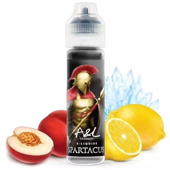 🍑🍋❄️ E-liquide Spartacus 50ml Ultimate by A&L