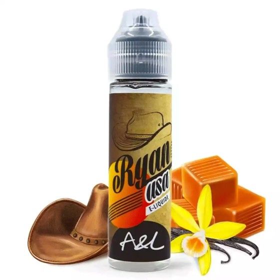 🇺🇸🍮 E-liquide Ryan USA 50ml A&L