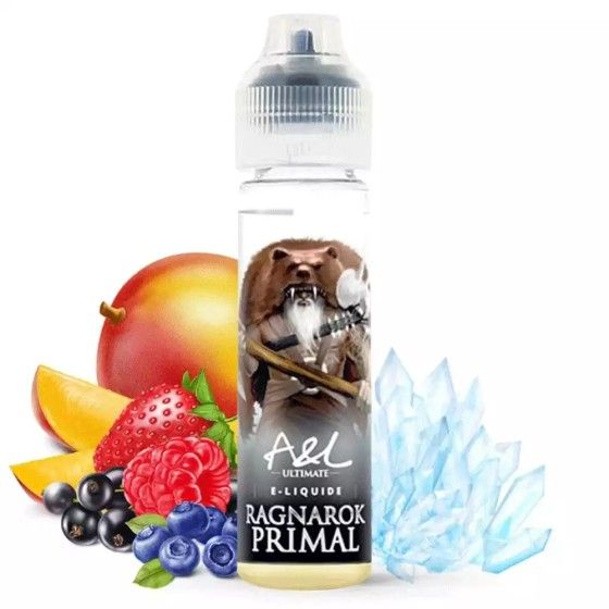 🍓🥭❄️ E-liquide Ragnarok Primal Ultimate 50ml A&L