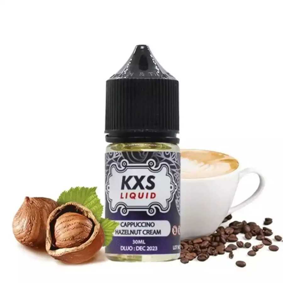 Cappuccino Hazelnut Cream Concentrate 30ml by KXS Liquid - enjoy the smooth hazelnut cappuccino.