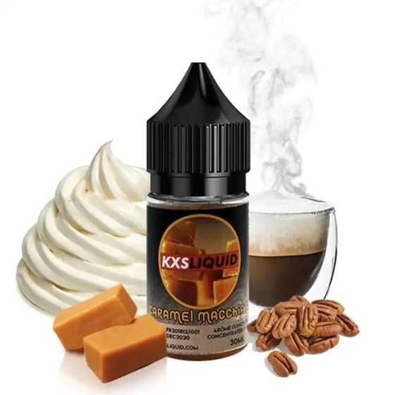 Caramel Macchiato Concentrate 30ml KXS Liquid - creamy caramel coffee macchiato.