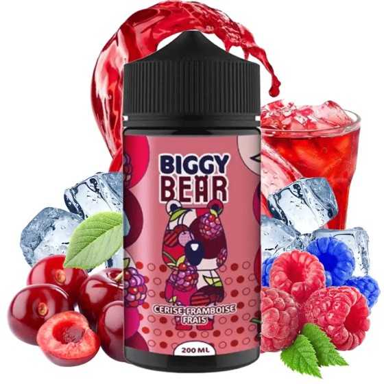 🍒 E-liquide Cerise Framboise Frais 200ml - Biggy Bear
Douceur de cerise, acidité de framboise, touche fraîche.