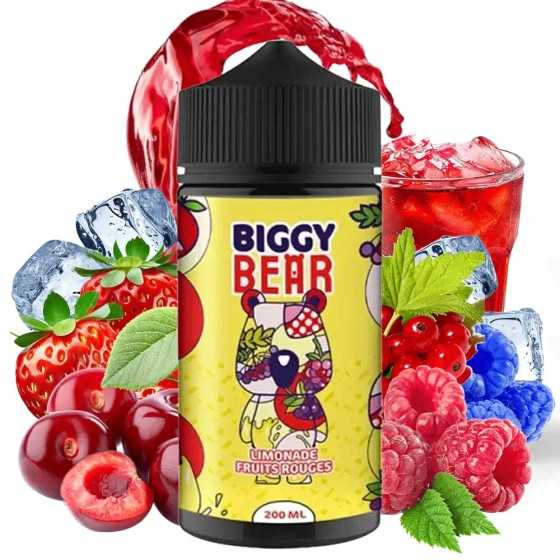 🍇 Red Fruit Lemonade E-liquid 200ml - Biggy Bear
Juicy cocktail of sparkling lemonade and red fruits.