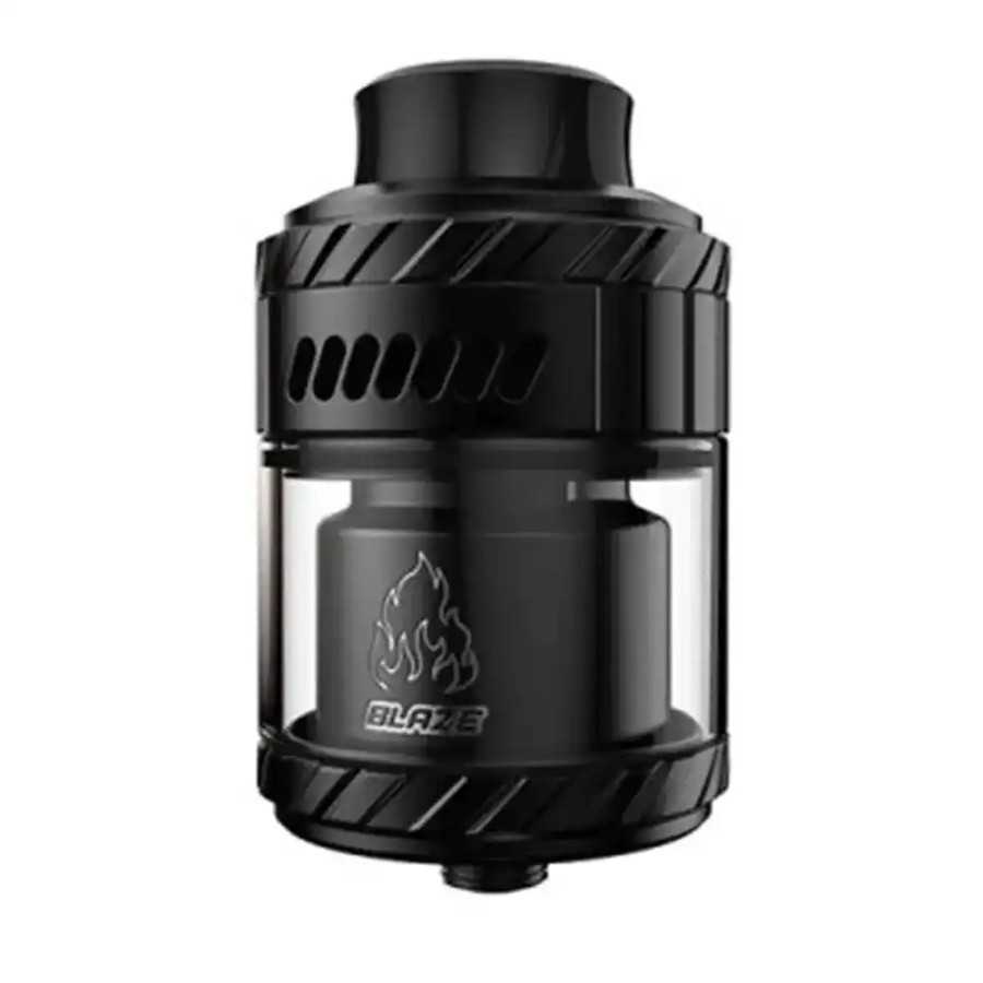 ⚡ Blaze Max RTA 28mm THC x Mike Vapes - Silver Black
Performance et design élégant pour une vape optimale.