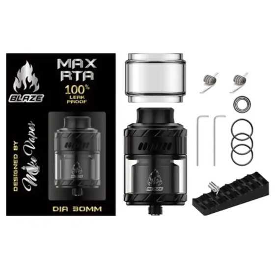 ⚡ Blaze Max RTA  THC x Mike Vapes - Pack Complet
Tout ce dont vous avez besoin pour une vape parfaite.