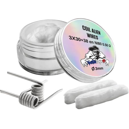 Coil Alien Wires NI80 0.50Ω Master Vape92