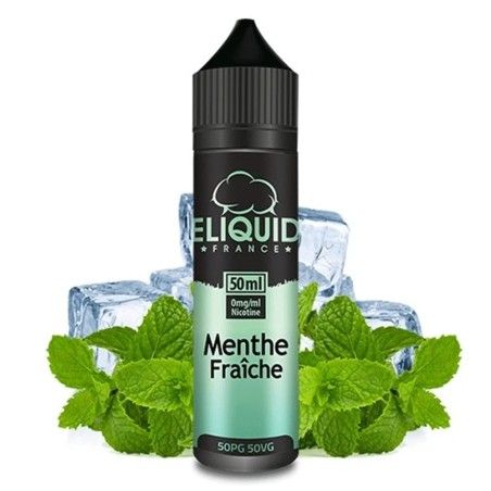 E-liquide Menthe Fraîche 50ml  Eliquid France