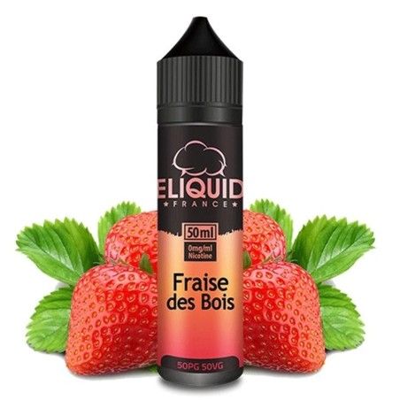 E-liquid Fraise des bois 50ml  Eliquid France