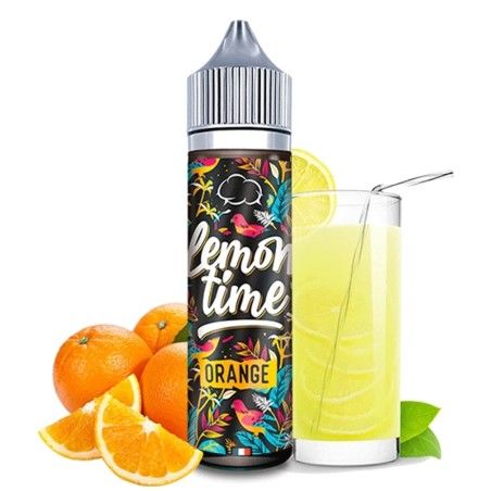 E-liquide Orange 50ml  Lemon'time by Eliquid France