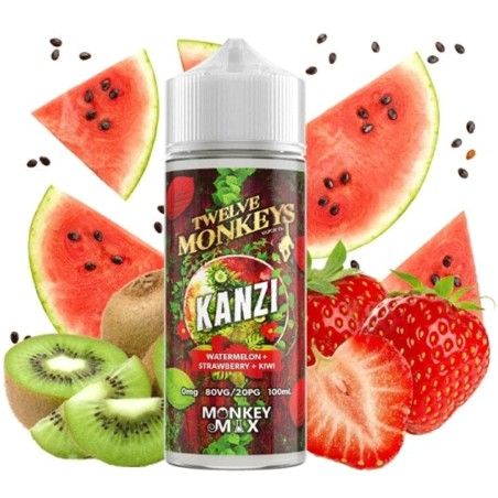 E-liquide Kanzi Monkey Mix 100ml  Twelve Monkeys