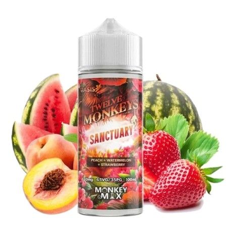 E-liquid Sanctuary 100ml Oasis by Twelve Monkeys